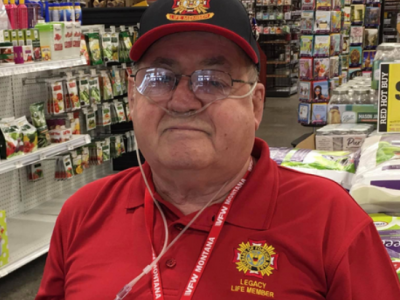 Post Sr. Vice Commander Selected for Award